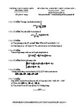 Đề kiểm tra khảo sát chát lượng lần I năm học 2015  2016 môn Toán lớp 10